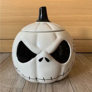 Jack Skellington Ceramic Cookie Jar Nightmare Before Christmas Disney